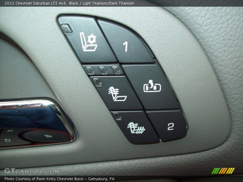 Black / Light Titanium/Dark Titanium 2013 Chevrolet Suburban LTZ 4x4