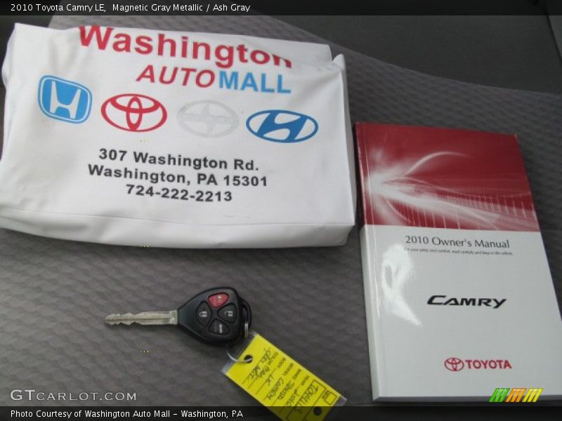 Magnetic Gray Metallic / Ash Gray 2010 Toyota Camry LE