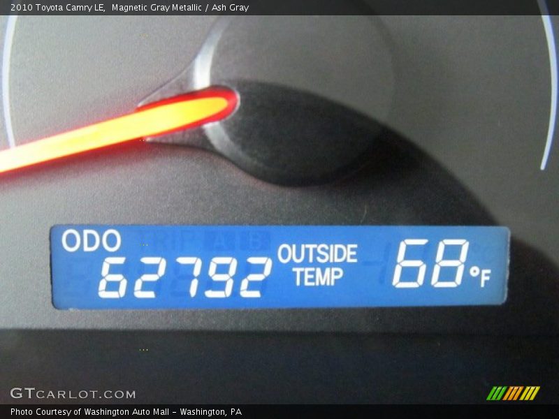 Magnetic Gray Metallic / Ash Gray 2010 Toyota Camry LE