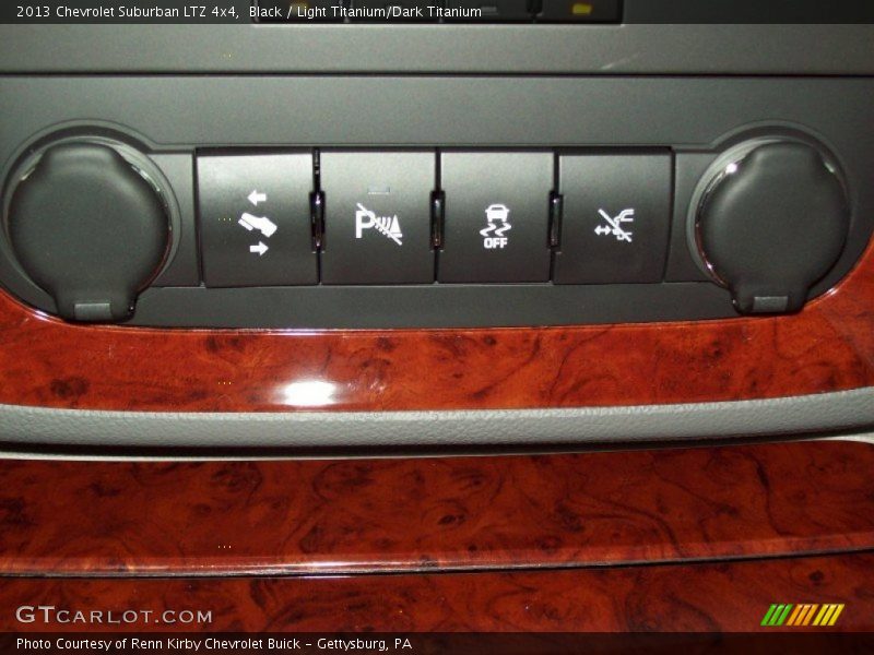 Black / Light Titanium/Dark Titanium 2013 Chevrolet Suburban LTZ 4x4