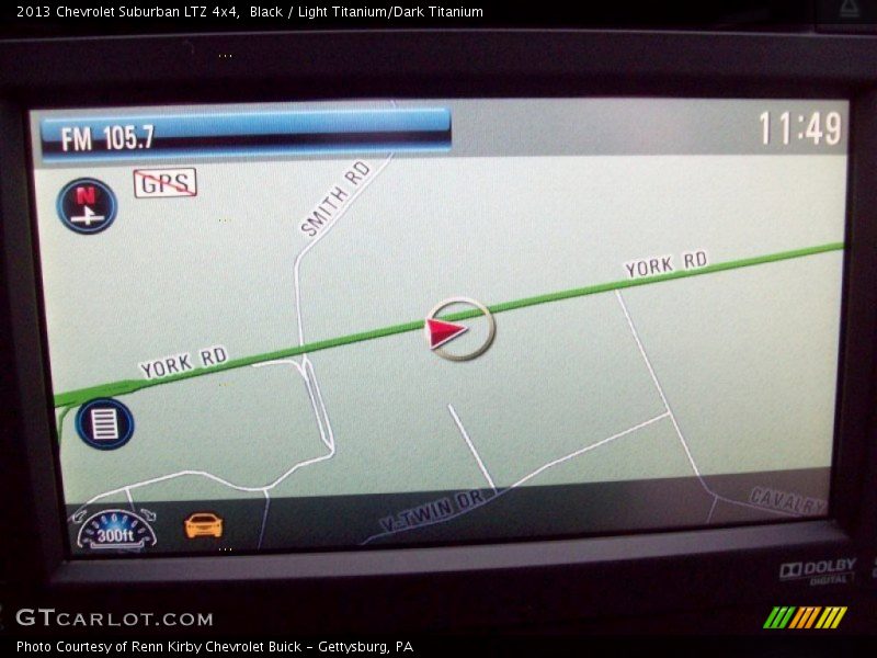 Black / Light Titanium/Dark Titanium 2013 Chevrolet Suburban LTZ 4x4