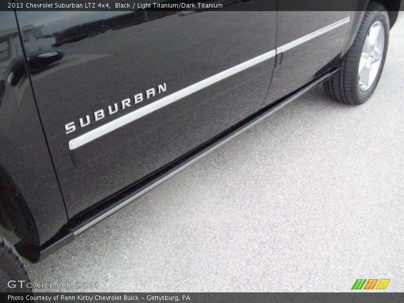 Black / Light Titanium/Dark Titanium 2013 Chevrolet Suburban LTZ 4x4