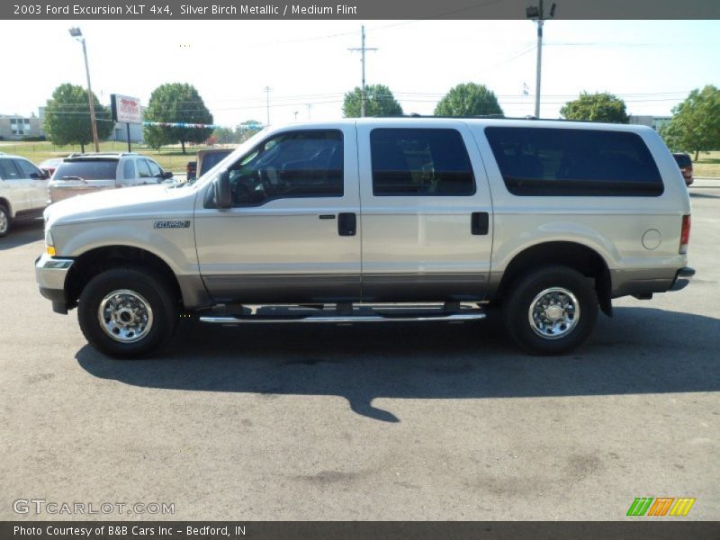 Silver Birch Metallic / Medium Flint 2003 Ford Excursion XLT 4x4
