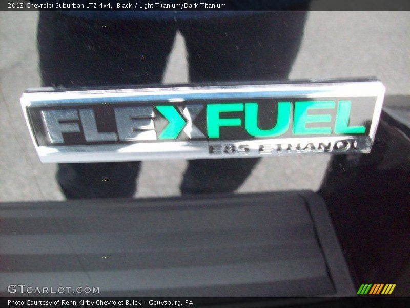 Black / Light Titanium/Dark Titanium 2013 Chevrolet Suburban LTZ 4x4