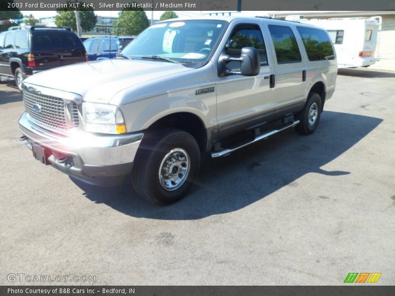 Silver Birch Metallic / Medium Flint 2003 Ford Excursion XLT 4x4