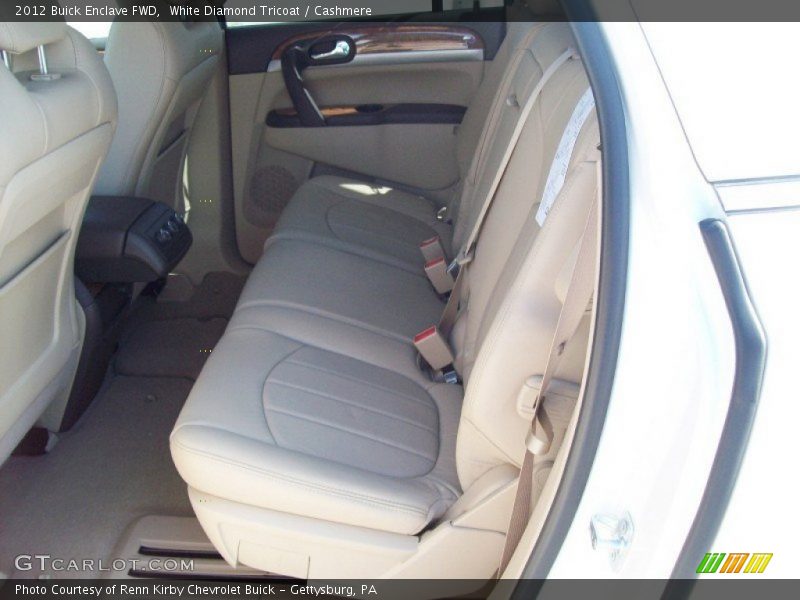 White Diamond Tricoat / Cashmere 2012 Buick Enclave FWD