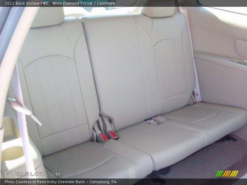 White Diamond Tricoat / Cashmere 2012 Buick Enclave FWD