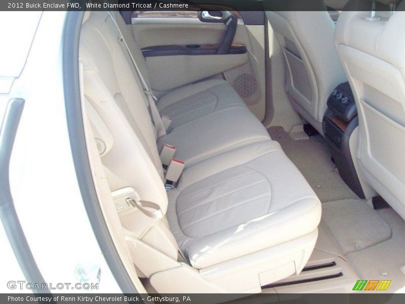 White Diamond Tricoat / Cashmere 2012 Buick Enclave FWD