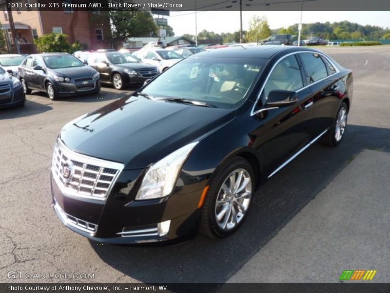 Black Raven / Shale/Cocoa 2013 Cadillac XTS Premium AWD