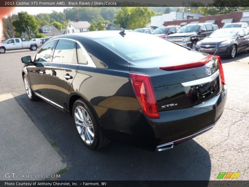 Black Raven / Shale/Cocoa 2013 Cadillac XTS Premium AWD