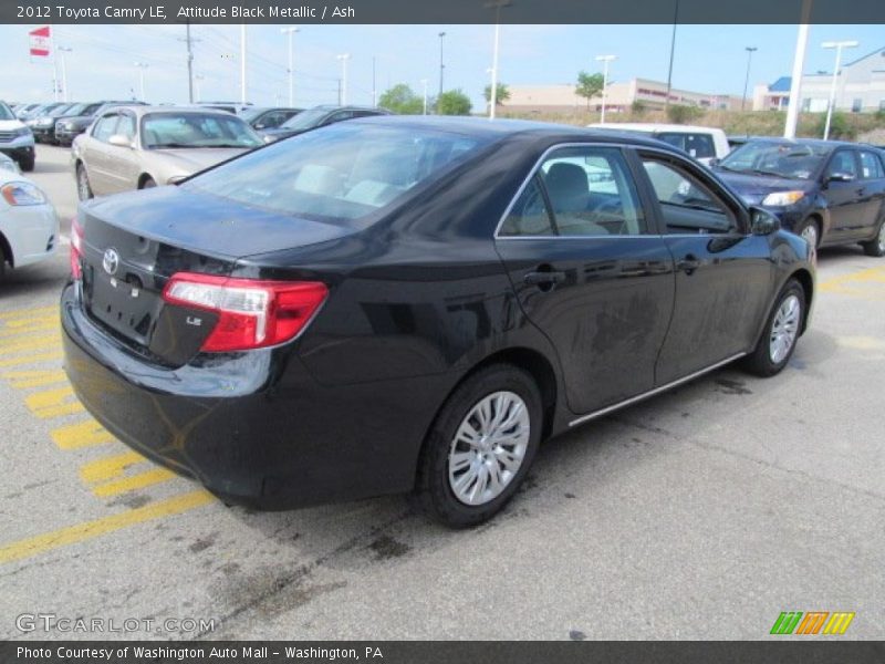 Attitude Black Metallic / Ash 2012 Toyota Camry LE
