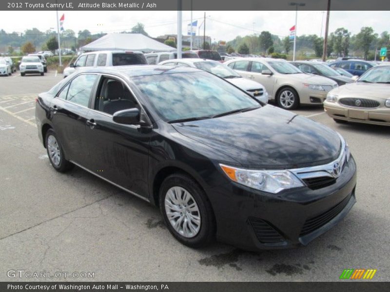 Attitude Black Metallic / Ash 2012 Toyota Camry LE