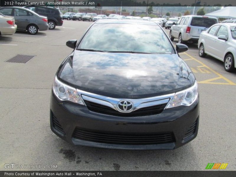 Attitude Black Metallic / Ash 2012 Toyota Camry LE