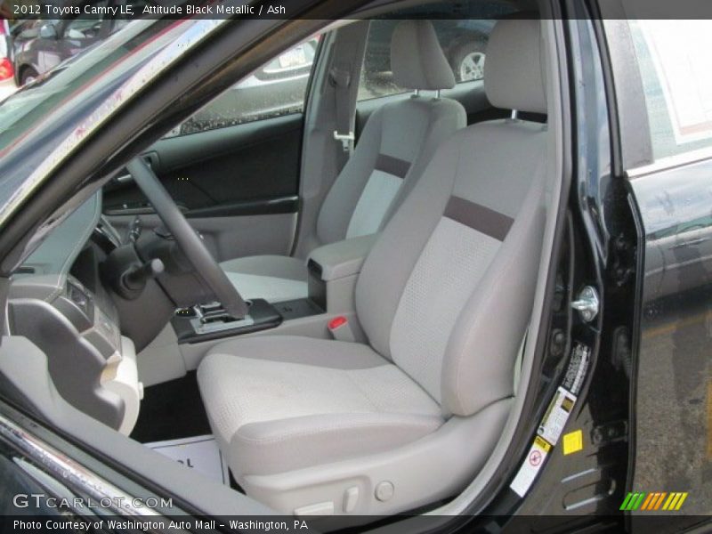 Attitude Black Metallic / Ash 2012 Toyota Camry LE