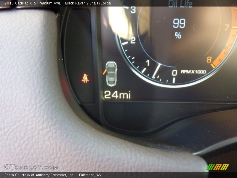 Black Raven / Shale/Cocoa 2013 Cadillac XTS Premium AWD