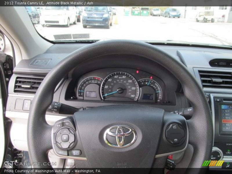 Attitude Black Metallic / Ash 2012 Toyota Camry LE
