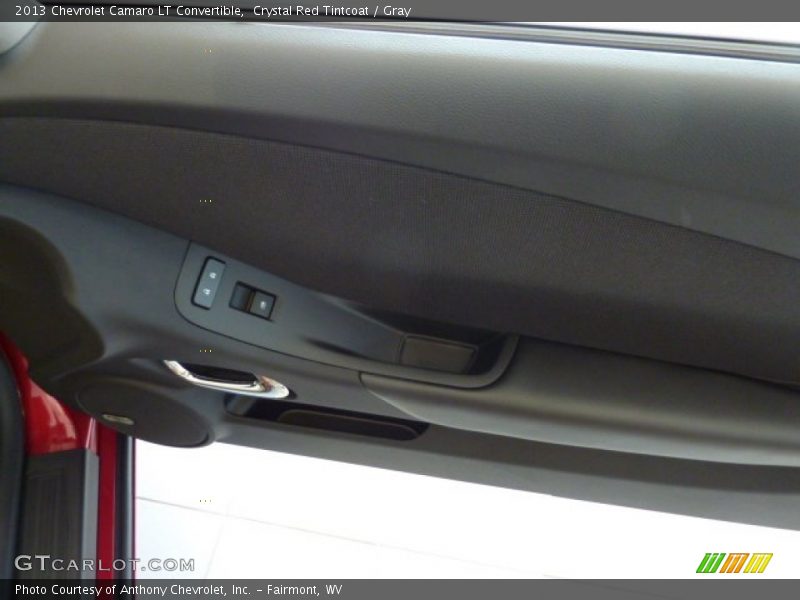 Crystal Red Tintcoat / Gray 2013 Chevrolet Camaro LT Convertible