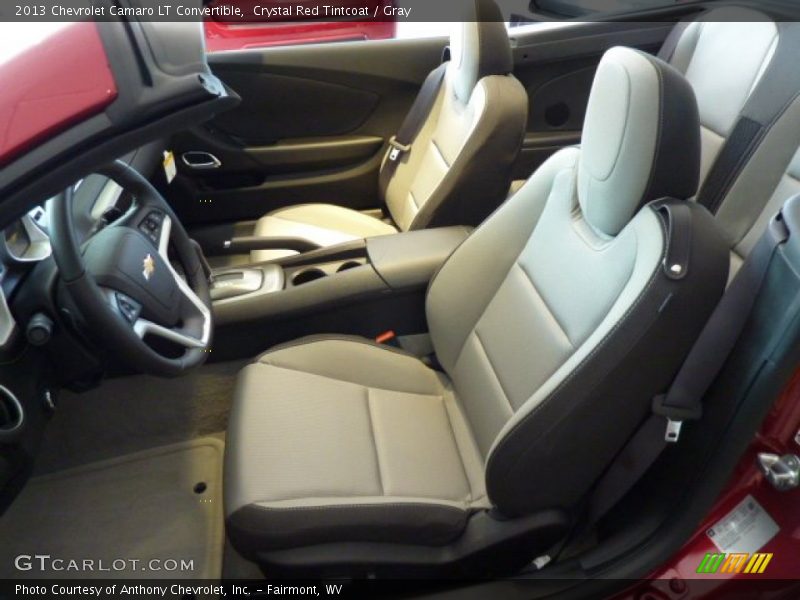  2013 Camaro LT Convertible Gray Interior