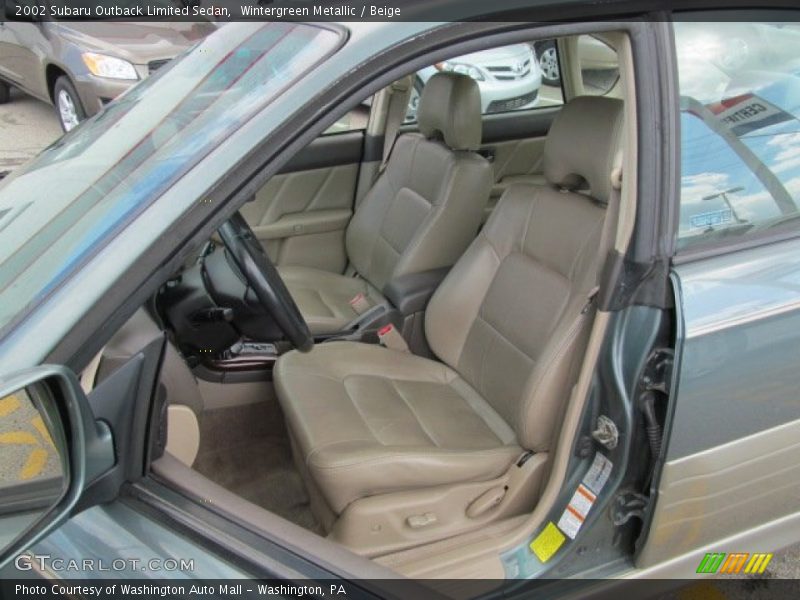  2002 Outback Limited Sedan Beige Interior