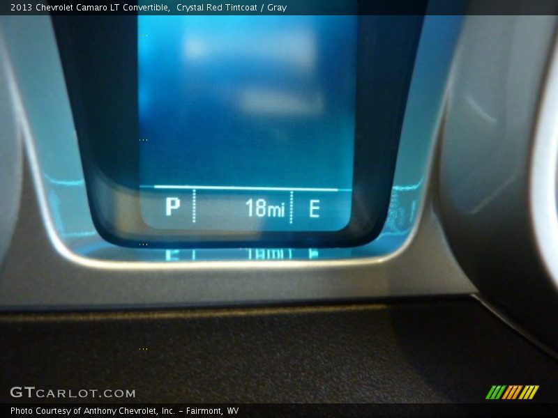 Crystal Red Tintcoat / Gray 2013 Chevrolet Camaro LT Convertible