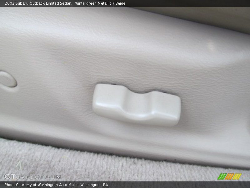 Wintergreen Metallic / Beige 2002 Subaru Outback Limited Sedan