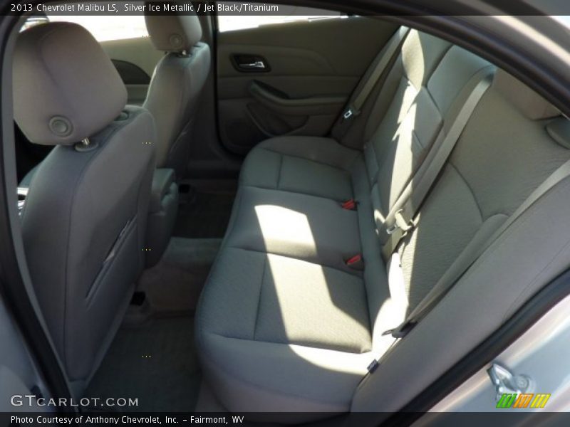 Silver Ice Metallic / Jet Black/Titanium 2013 Chevrolet Malibu LS