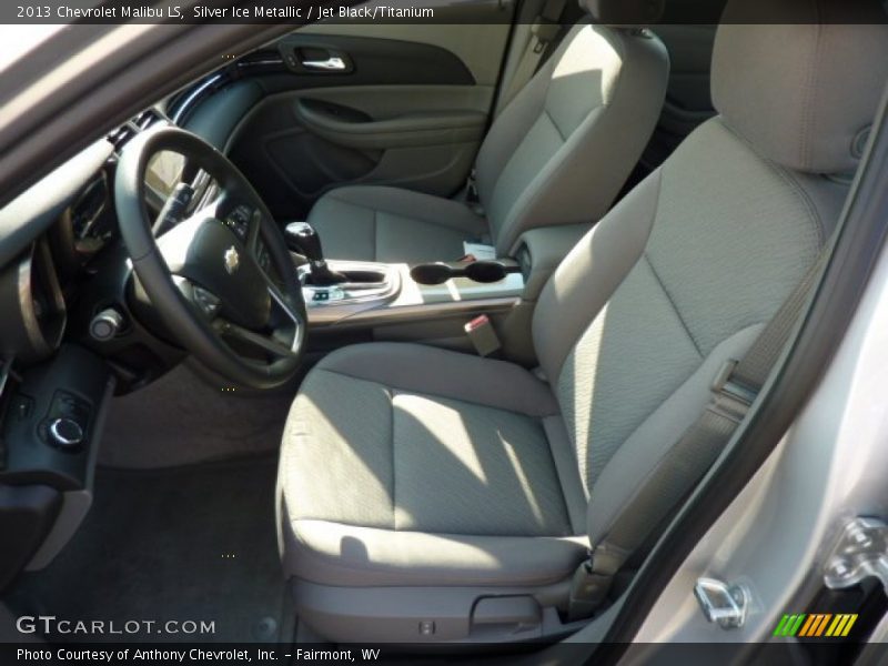 Silver Ice Metallic / Jet Black/Titanium 2013 Chevrolet Malibu LS