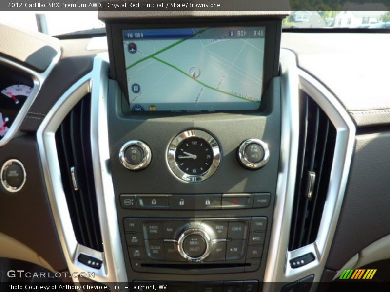 Navigation of 2012 SRX Premium AWD