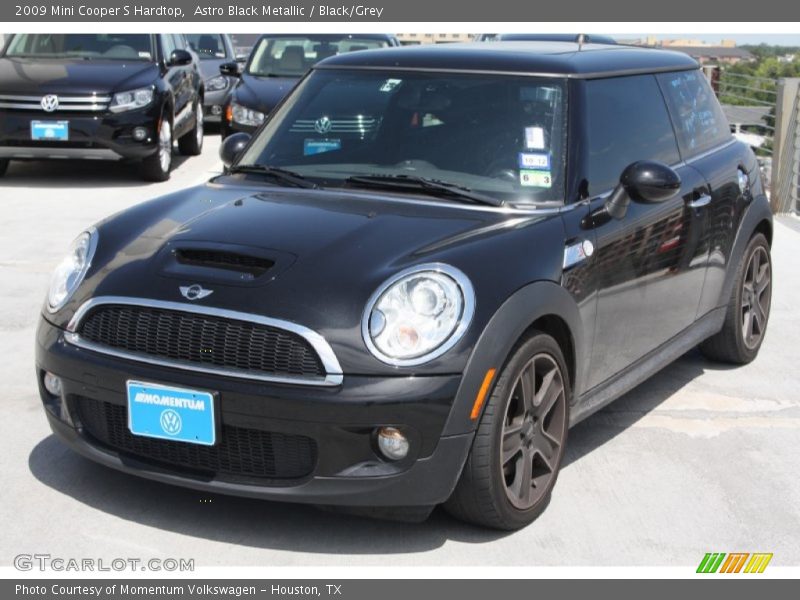 Astro Black Metallic / Black/Grey 2009 Mini Cooper S Hardtop