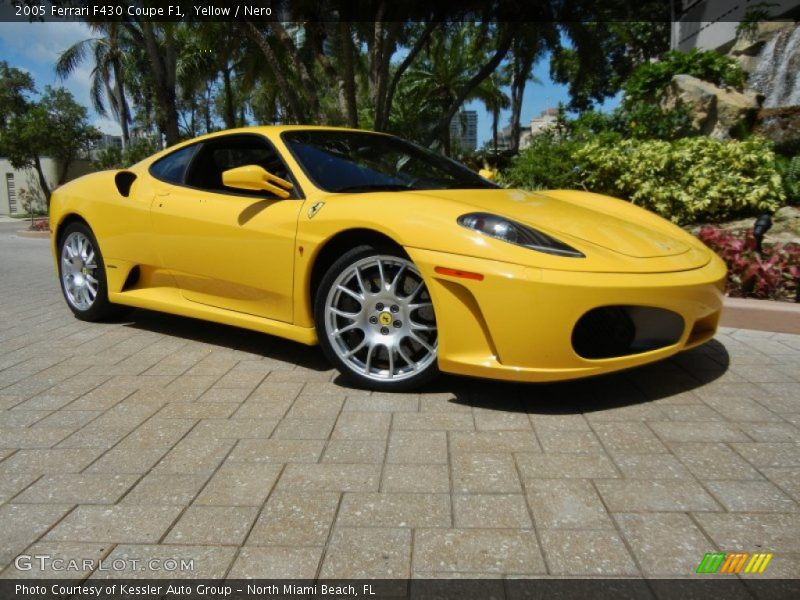  2005 F430 Coupe F1 Yellow