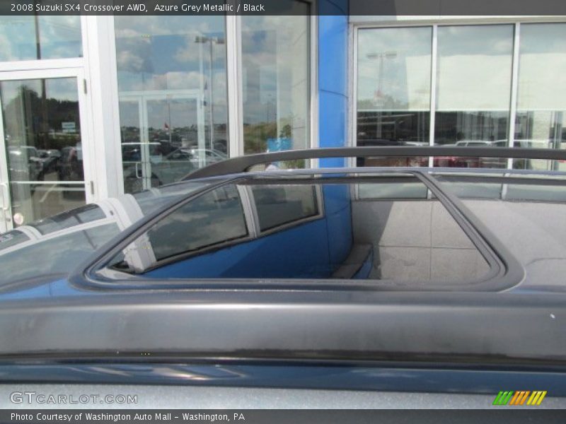 Azure Grey Metallic / Black 2008 Suzuki SX4 Crossover AWD