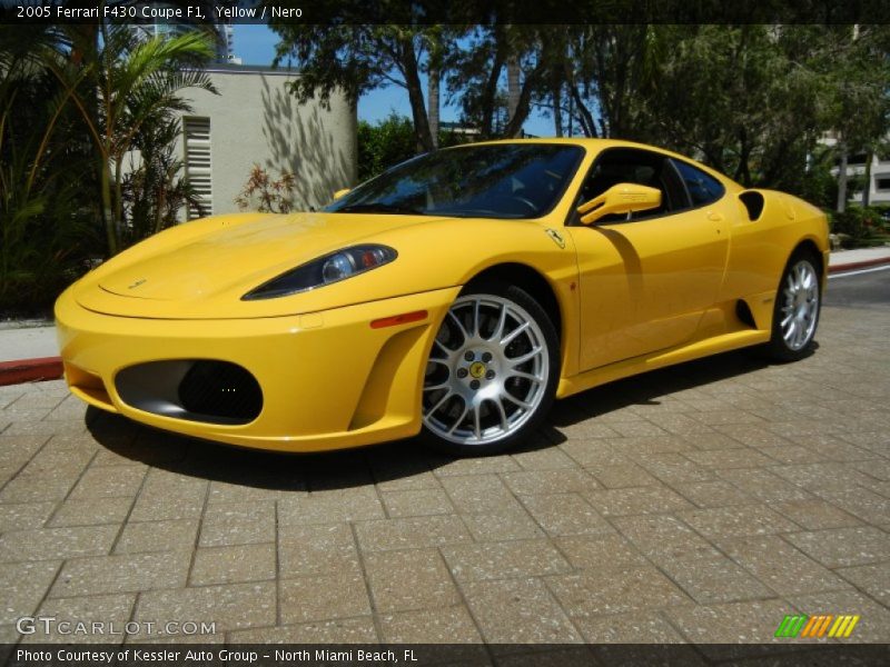 Front 3/4 View of 2005 F430 Coupe F1