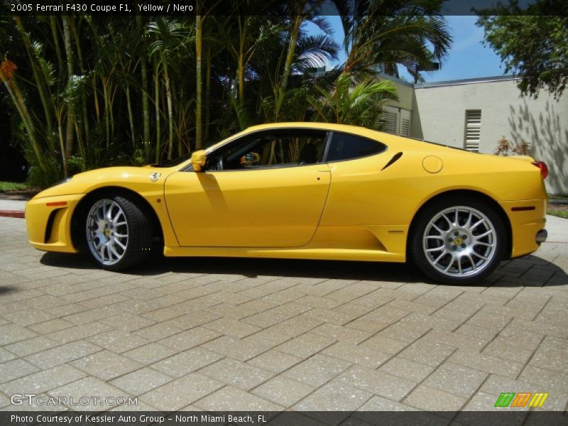  2005 F430 Coupe F1 Yellow