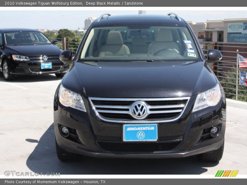 Deep Black Metallic / Sandstone 2010 Volkswagen Tiguan Wolfsburg Edition