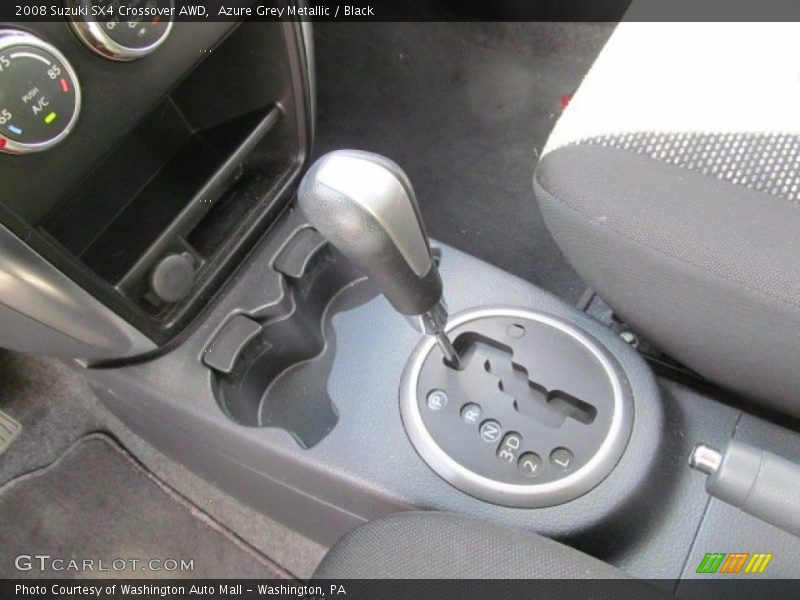 Azure Grey Metallic / Black 2008 Suzuki SX4 Crossover AWD
