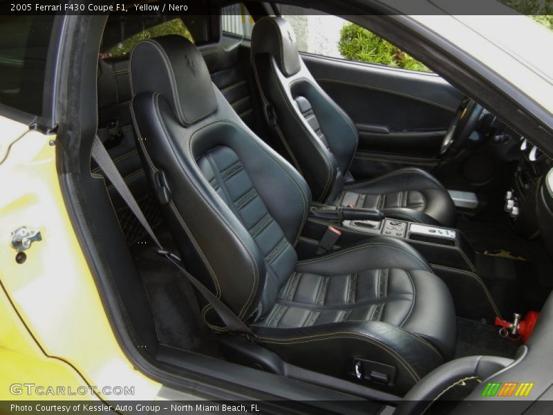 Front Seat of 2005 F430 Coupe F1