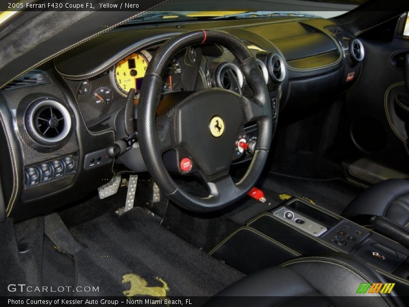 Dashboard of 2005 F430 Coupe F1