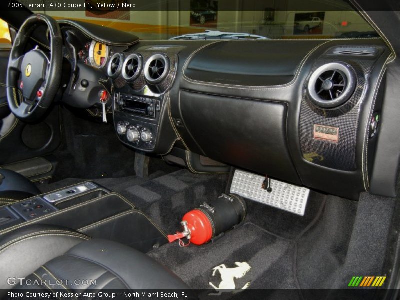Dashboard of 2005 F430 Coupe F1