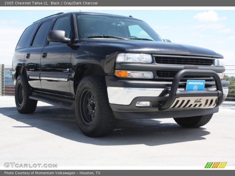 Black / Gray/Dark Charcoal 2005 Chevrolet Tahoe LS