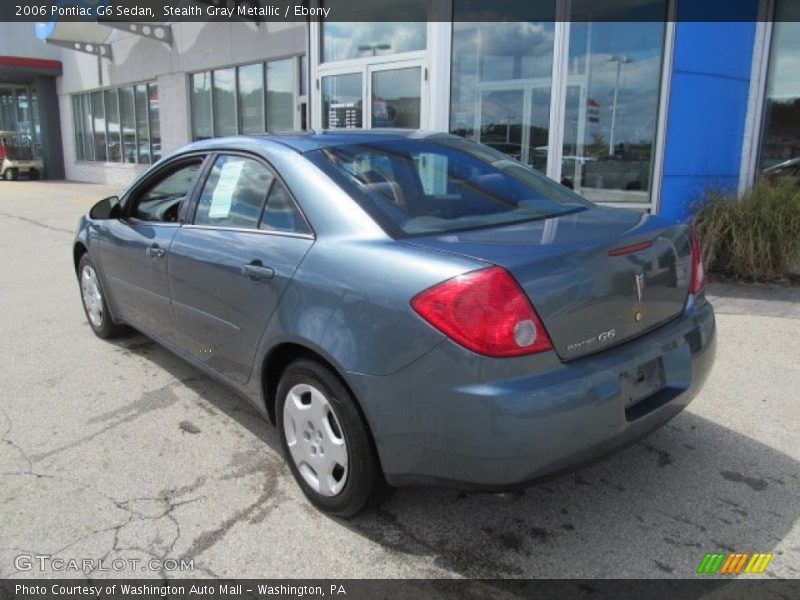 Stealth Gray Metallic / Ebony 2006 Pontiac G6 Sedan