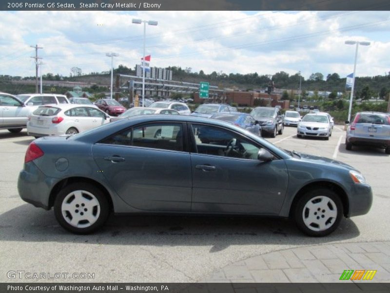 Stealth Gray Metallic / Ebony 2006 Pontiac G6 Sedan