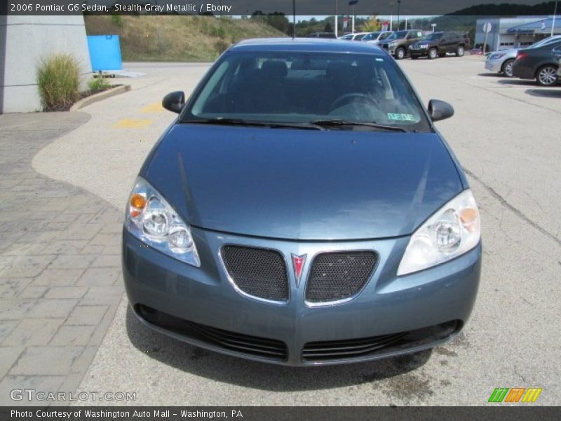 Stealth Gray Metallic / Ebony 2006 Pontiac G6 Sedan