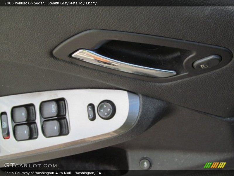 Stealth Gray Metallic / Ebony 2006 Pontiac G6 Sedan