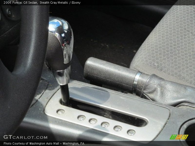 Stealth Gray Metallic / Ebony 2006 Pontiac G6 Sedan