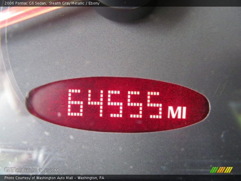 Stealth Gray Metallic / Ebony 2006 Pontiac G6 Sedan