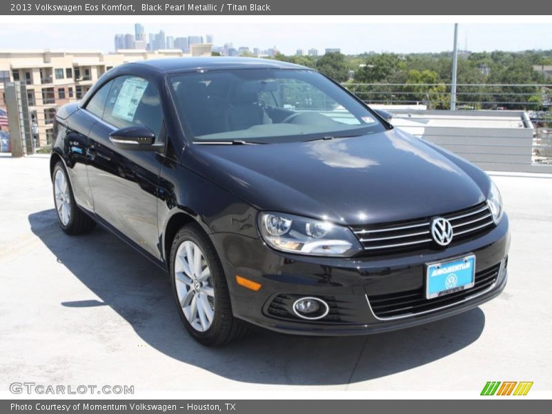 Black Pearl Metallic / Titan Black 2013 Volkswagen Eos Komfort