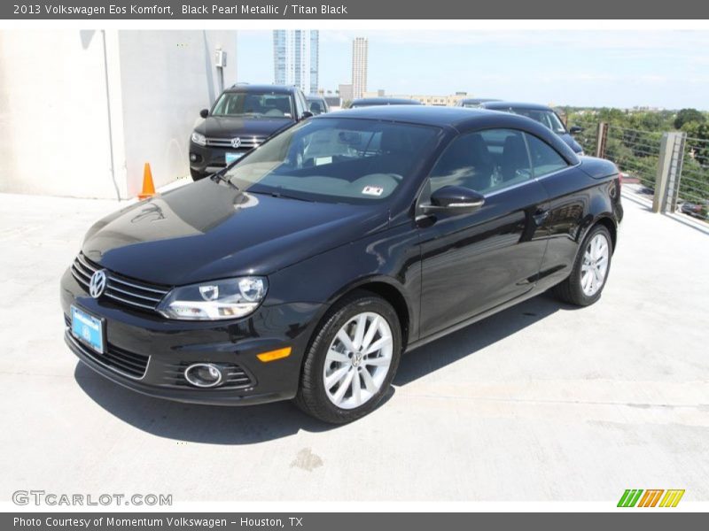 Black Pearl Metallic / Titan Black 2013 Volkswagen Eos Komfort