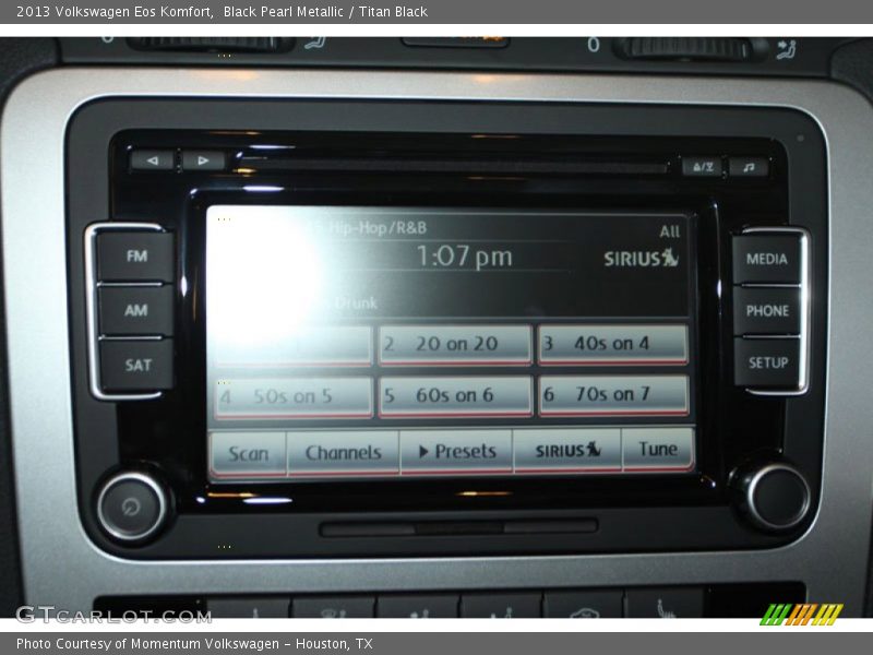 Black Pearl Metallic / Titan Black 2013 Volkswagen Eos Komfort