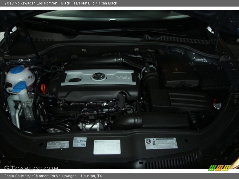 Black Pearl Metallic / Titan Black 2013 Volkswagen Eos Komfort