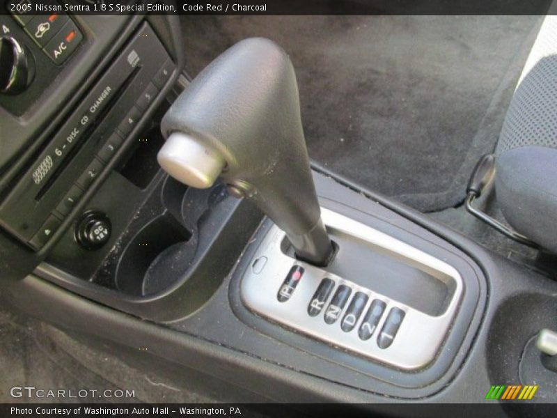  2005 Sentra 1.8 S Special Edition 4 Speed Automatic Shifter